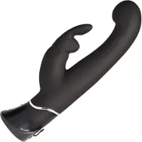 Fifty Shades of Grey - Greedy Girl G-Spot Rabbit Vibrator Zwart