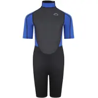 Typhoon Storm 3 2-3 Mm Junior Short Sleeve Shorty Blauw M Meisje