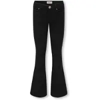 Kids Only GIRLS Jeans 'KOGRoyal' zwart