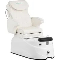Physa Elektrische voetverzorgingsstoel - met voetenbad - 105 W - 150 kg - wit