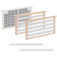 Usorteret Kweekpotten + kweekbakken, Koninginnekweeksysteem Kweekbakopfokset kunststof 483 x 232 x 42 mm