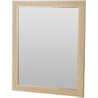 Home & Styling Wandspiegel Louvre - frame kleur goud - 46 x 56 cm - met brede lijst - Spiegels