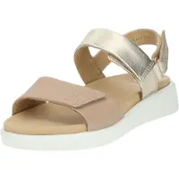 Ara Sandalen met riem beige / zilver