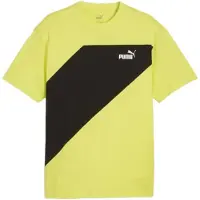 Puma Power Colorblock T-shirt Met Korte Mouwen