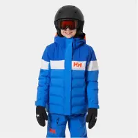 Helly Hansen Ski jas Junior Diamond Jacket Ultra Blue-Maat 152