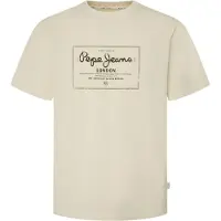 Pepe Jeans Shirt 'SIMON' zwart / offwhite