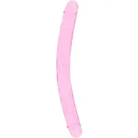 Realrock Realistische Dubbele Dildo van 34 cm - Roze