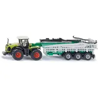 Siku 1827, Claas Xerion Tractor met Samson Tankwagen, schaal 1:87, metaal/kunststof,