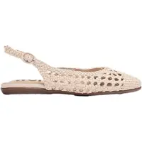 Wonders Wondersvoor vrouwen. CH-1002 Wob beige ballerina's (37), Stof, Plat, 1 tot 3 cm, Geen, Casual