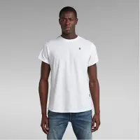 G-Star Shirt 'Lash' zwart / wit