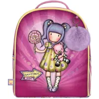 Santoro London Gorjuss Fairground First Prize Backpack Roze Kinderen