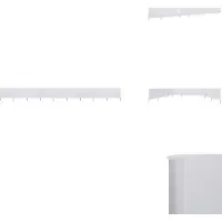 vidaXL Windscherm - Windschermen - Scherm - Schermen - Windscherm 9-panelen 1200x120 cm stof zandwit