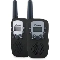 Qware Walkie-talkie Set Zwart (qw Snd-wt335bl)