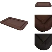 vidaXL Hondenbed, maat L, bruin - Hondenbedden