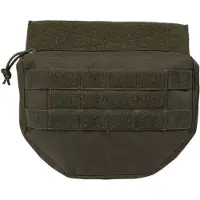 Sturm Bundeswehr und Freizeitshop Drop down pouch voor plate carrier vesten, legergroen