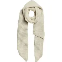 Pieces Pcpyron Structured Lurex Scarf Moonbean | Beige | Maat: One Size