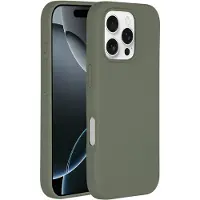 Accezz Liquid Silicone Backcover met MagSafe voor de Apple iPhone 16 Pro - Cooper Green