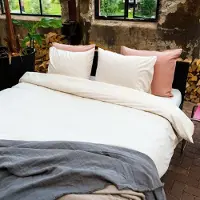 Kayori Chika Dekbedovertrek Tencel 140/200-220 Naturel