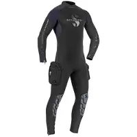 SCUBAPRO Oneflex 5 Mm Diving Wetsuit Zwart M Man