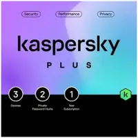 Kaspersky Lab Plus | 3 Apparaten | 12 maanden | Geschikt voor Windows, Mac &amp; Android | Opvolger van Internet Security