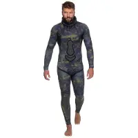 Cressi Lampuga 7+5 Mm Spearfishing Wetsuit Blauw XL Man