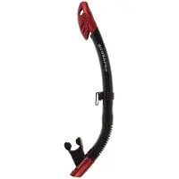 SCUBAPRO Spectra Dry Diving Snorkel Rood,Zwart