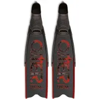 OMER Stingray Dual Carbon Spearfishing Fins Zwart EU 39-40