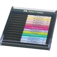 Faber-Castell tekenstift - Pitt Artist Pen - Pastel - 12 stuks - FC-267420
