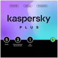 Kaspersky Lab Plus | 5 Installaties | Abonnement voor 1 jaar | Windows, Mac &amp; Android | Opvolger van Internet Security