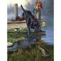 Willow Creek Press Labrador - Nibbles Puzzel 1000 stukjes