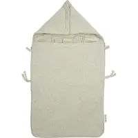 Meyco Voetenzak Autostoel Knit Basic Sand Melange