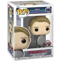 Funko POP! Captain America Marvel Exclusive Figure Transparant Kinderen
