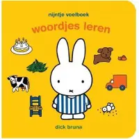 Mercis nijntje voelboek woordjes leren (Kartonboek)