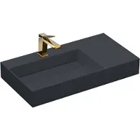 REA Conglomeraat Wastafel Archi 90 Cm Grey Matt