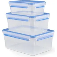 Tefal MasterSeal Fresh - Starterset - 3-delig - 1.0L/2.2L/3.7L - 100% Lekvrij