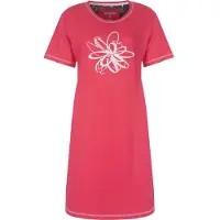 Irresistible Dames Nachthemd - Korte Mouwen - Rood - Maat L