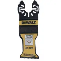 DeWalt 32mm Multitool zaagblad BiM schuine snede (1 stuk) - DT20774