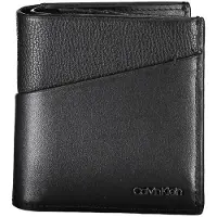 Calvin Klein Leren Bifold Portemonnee Klassieke Stijl