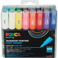 Posca Markers - PC-1m - 16 st. - Multicolour - - OneSize - Markers
