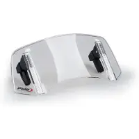 Puig Spoileropzetstuk Clip-on voor toerruitjes, ABE, licht getint