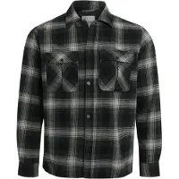 Only & Sons Overhemd 'ONSCEDRIC' grijs / zwart