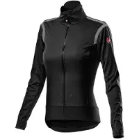Castelli Alpha Ros 2 Light Damesjack Zwart || Maat: S