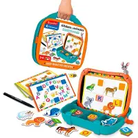 Clementoni Alphabet And Animal Magnetic Briefcase Goud Kinderen