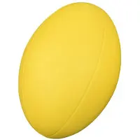Pre-Sport Coated Foam Rugby Ball Geel Kinderen