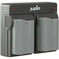 Jupio Value Pack: 2x Battery EN-EL15B 1700mAh + USB Dual Charger