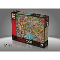 KS Games Puzzel Pontcheffs Harbour – 2000 stukjes – 96 x 68 cm