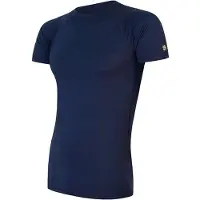 Sensor - Merino Active - Shirt - Korte Mouw - Merino Wol - Heren - Blauw - Medium