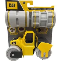 CAT Mini Crew Roller Sand Set | Caterpillar Werkmachine Speelset | Creatief Buitenspelen voor Kinderen vanaf 3 jaar