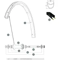 Mavic Allroad Elite Ust Ub 2018 Front Spaken 9 Eenheden