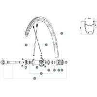 Mavic R-sys Slr Achtervelg